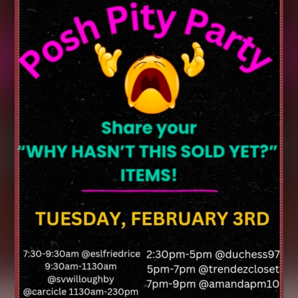 POSH RADIO w/eslfriedrice Tuesday's 6:30 AM CST - Picture 8 of 10